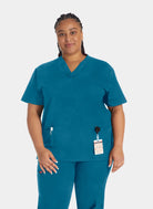 Dickies EDS Signature V-Neck Scrub Top DKE86706-Caribbean