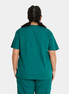 Dickies EDS Signature Unisex Tuckable V-Neck Scrub Top DKE83706-Hunter-Back