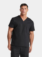 Dickies EDS Signature Unisex Tuckable V-Neck Scrub Top DKE83706-Black