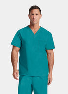 Dickies EDS Signature Unisex Tuckable V-Neck Scrub Top DKE83706-Teal