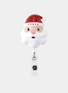 Koi Retractable Badge with Sound - Santa