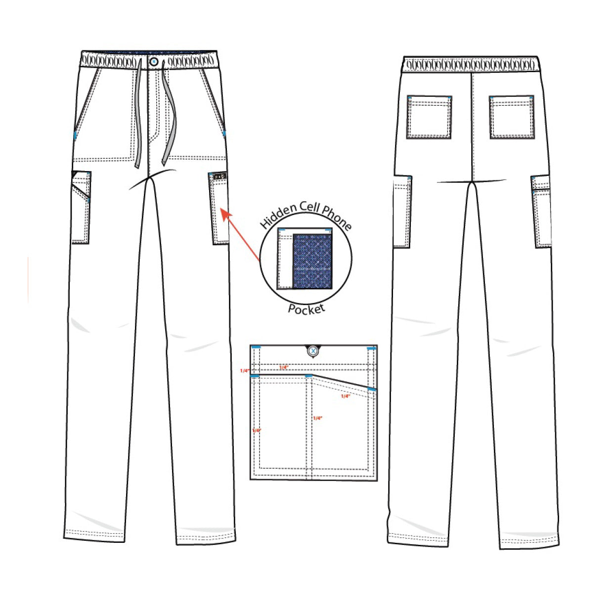 mens kloi basics luke trousers sketch