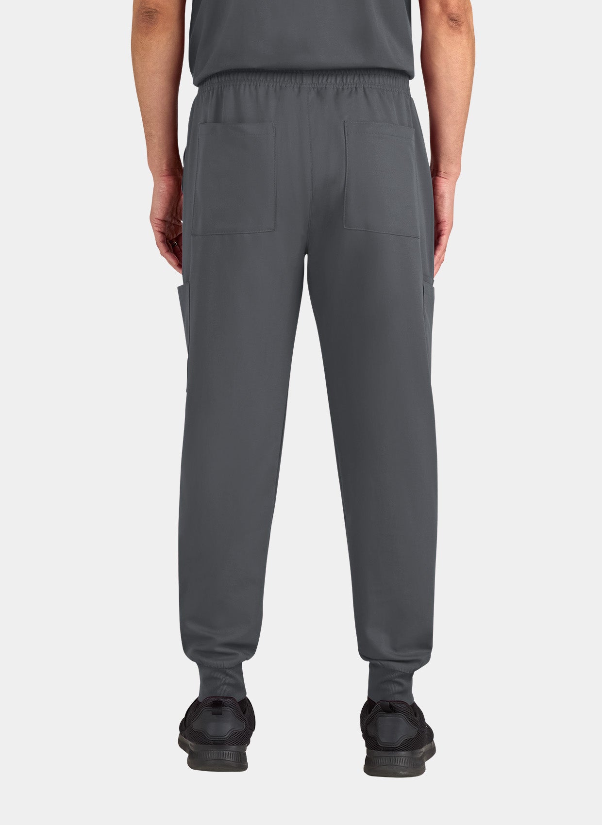 Koi Cureology Connective Scrub Joggers - Pewter - Back