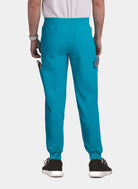 Koi Cureology Connective Scrub Joggers - Teal - Back