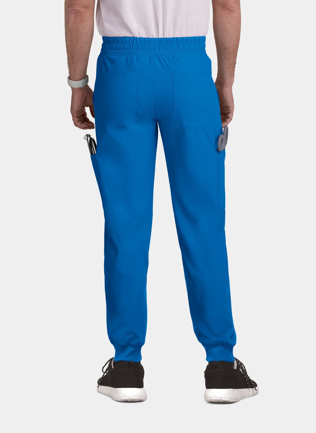 Koi Cureology Connective Scrub Joggers - Royal - back