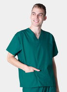 Budget Scrub Top - Hunter