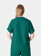 Budget Scrub Top - Hunter - Back