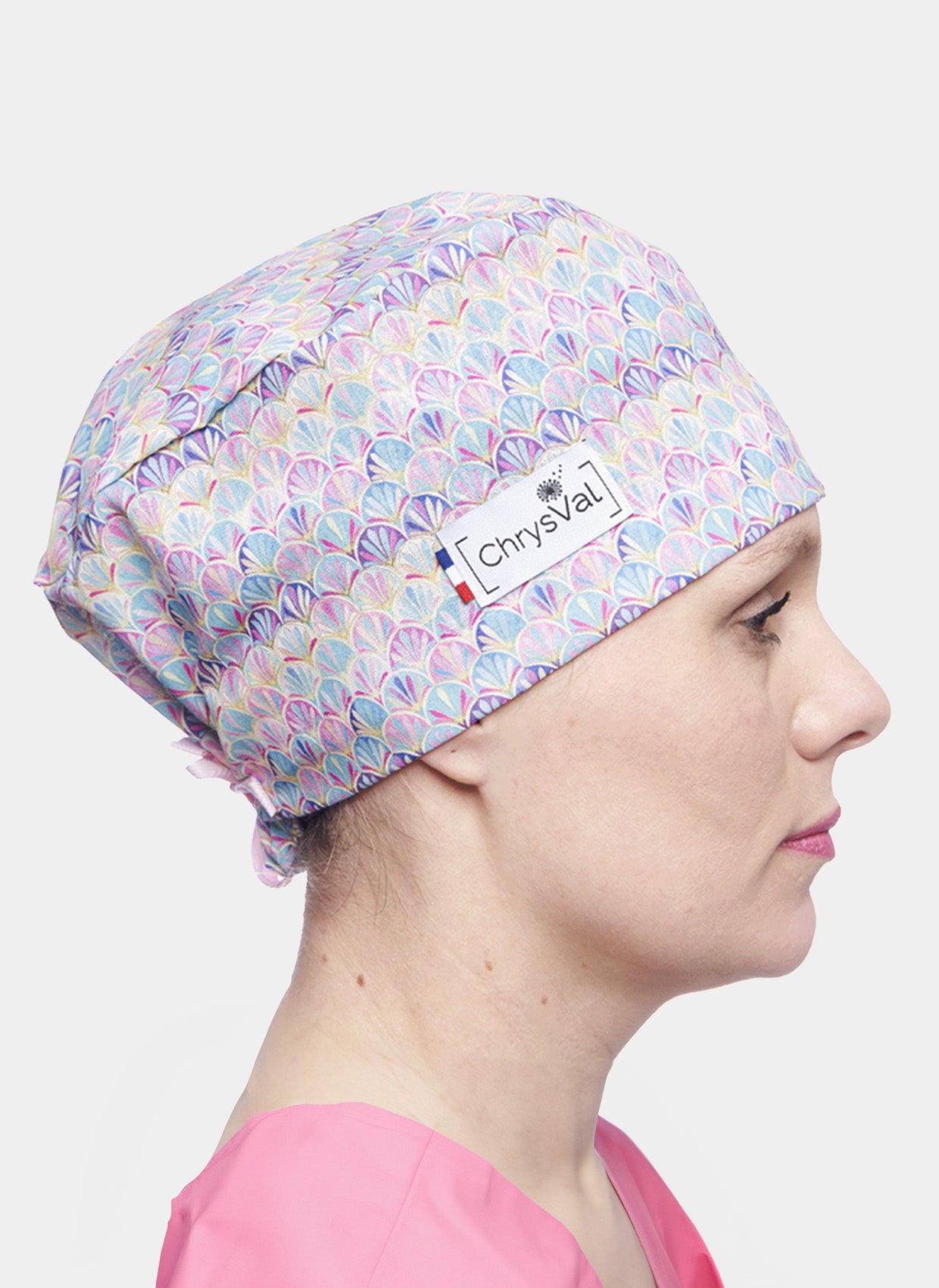 ChrysVal Long Hair Scrub Hat - Ariel - woman