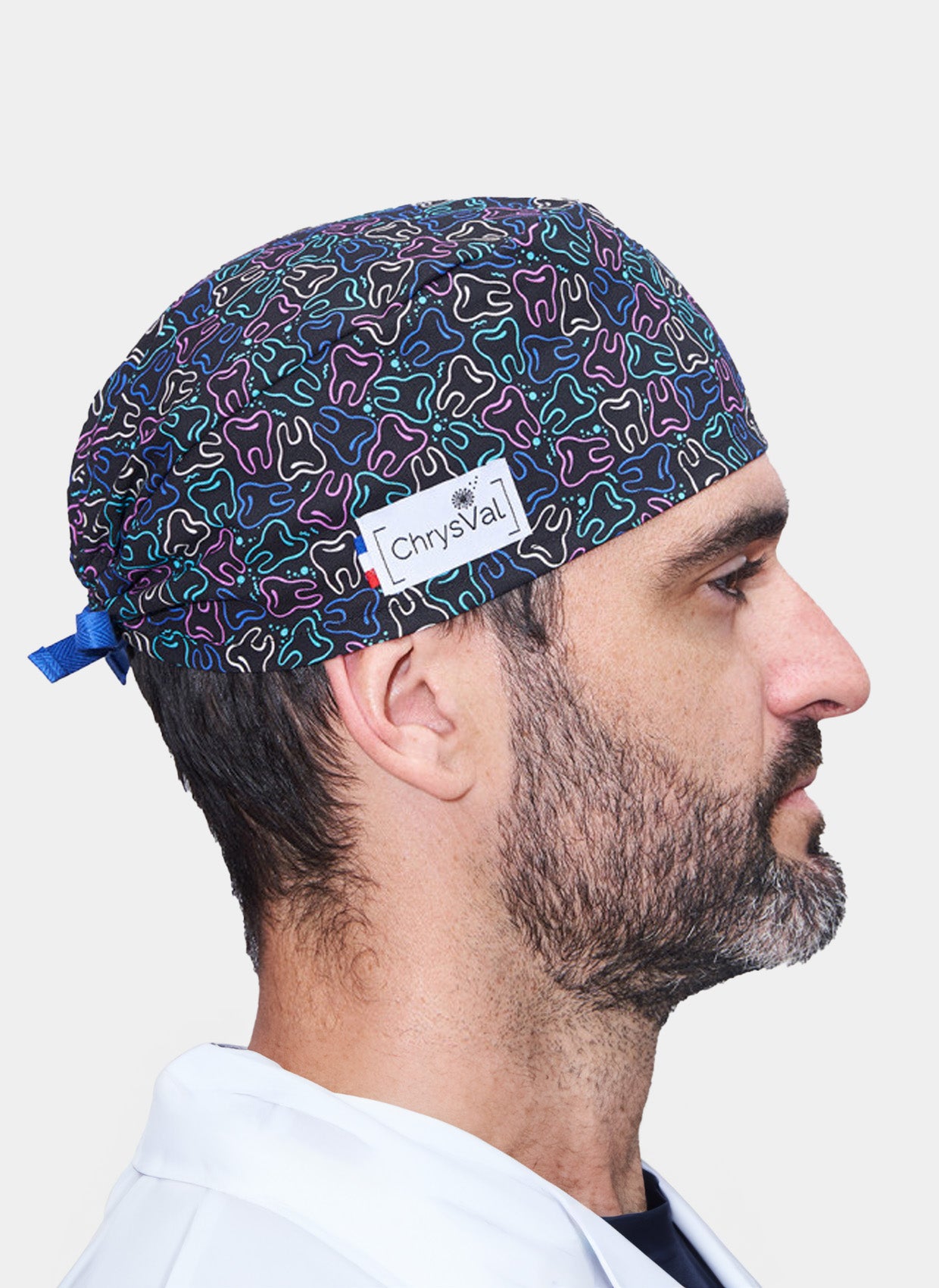 ChrysVal Short Scrub Hat - Electric Retro - Men