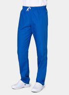 HappyFIT Unisex Scrub Trousers - Royal - Front