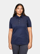 Tee Jays Pima Cotton Unisex Polo Shirt - Navy - Women