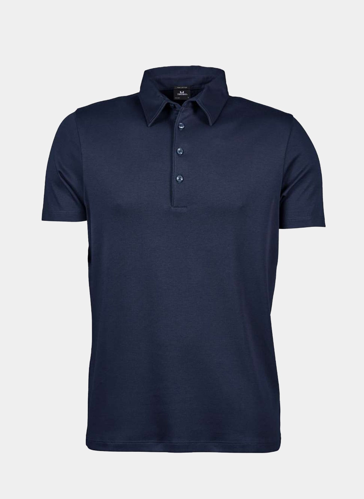 Tee Jays Pima Cotton Unisex Polo Shirt - Navy - zoom