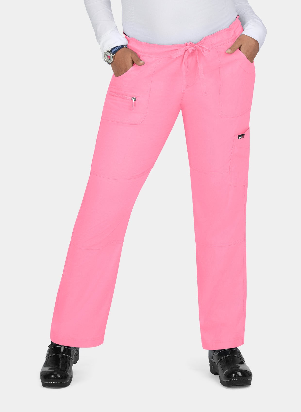 Koi Lite Peace Scrub Trousers - Peony Pink 