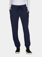 Koi Basics Gemma Scrub Joggers - Navy 