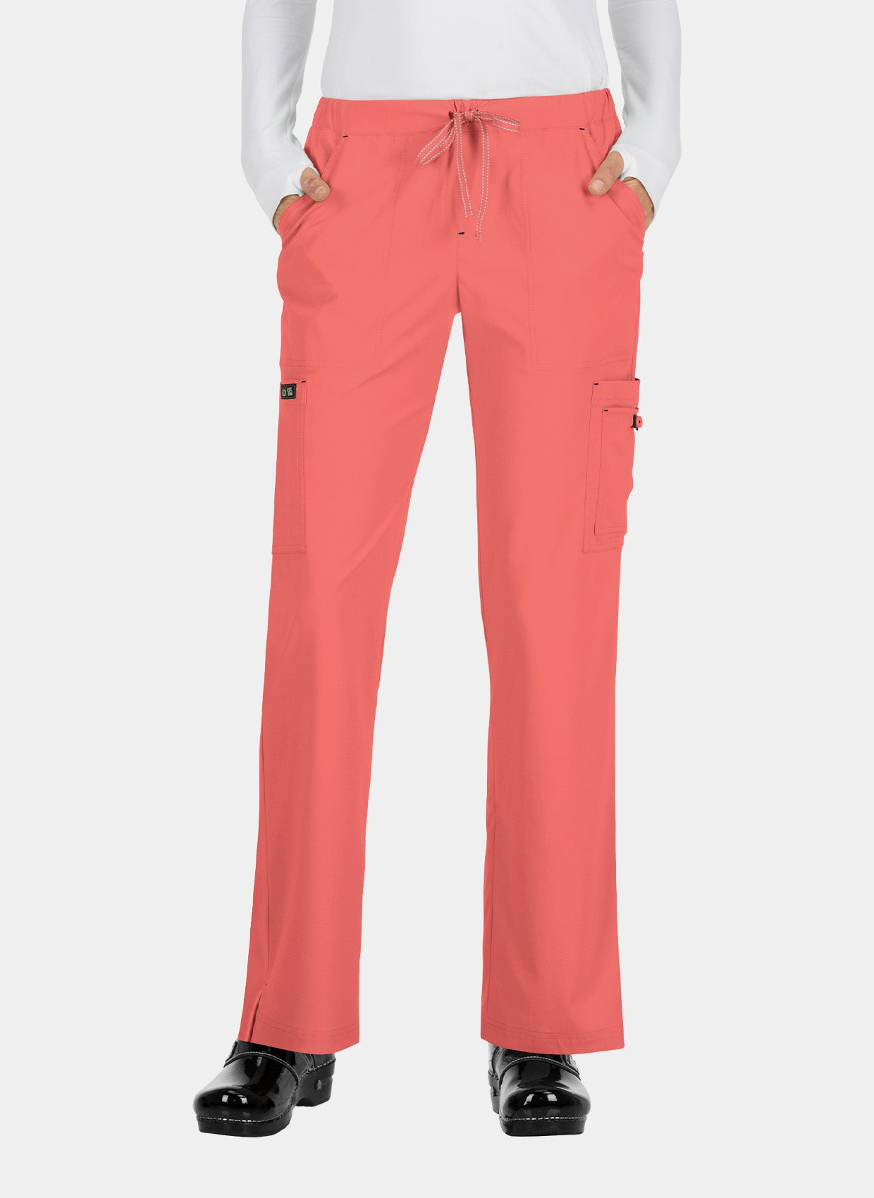 Koi Basics Holly Scrub Trousers - Coral 