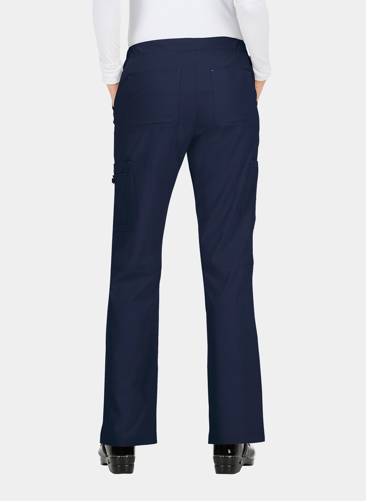 Koi Basics Holly Scrub Trousers - Navy - Back 