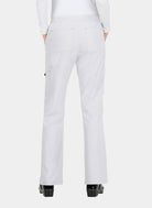 Koi Basics Holly Scrub Trousers - White - Back 