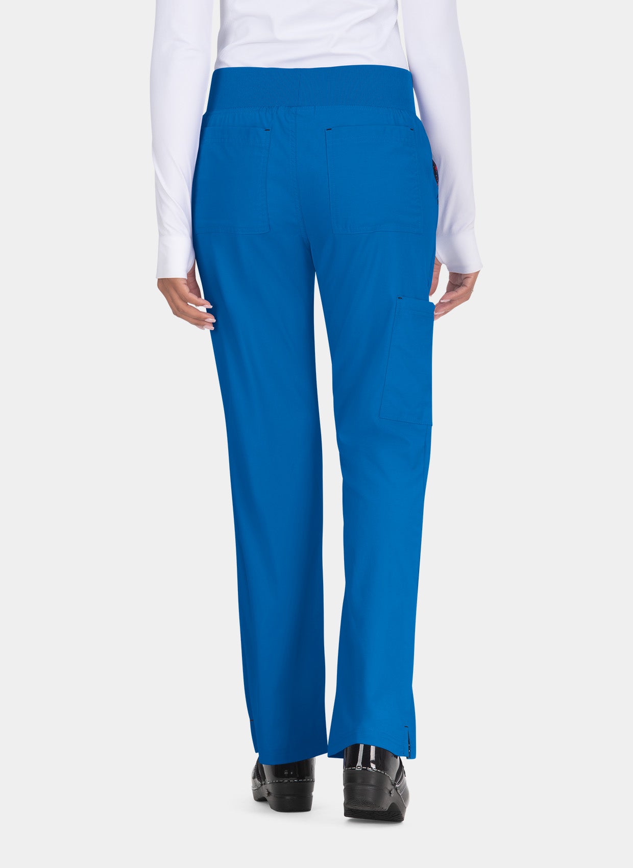 Koi Basics Laurie Scrub Trousers - Royal - Back 