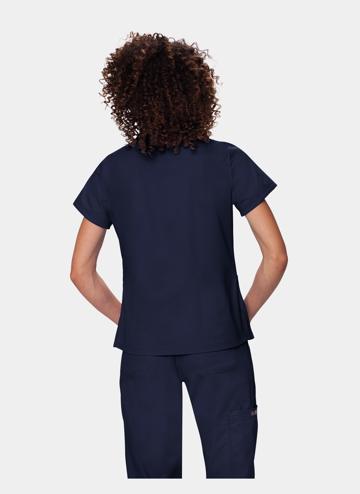 Koi Classics Nicole Scrub Top - Navy - back