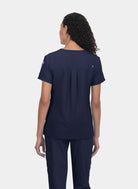 Koi Cureology Aura Scrub Top - Navy