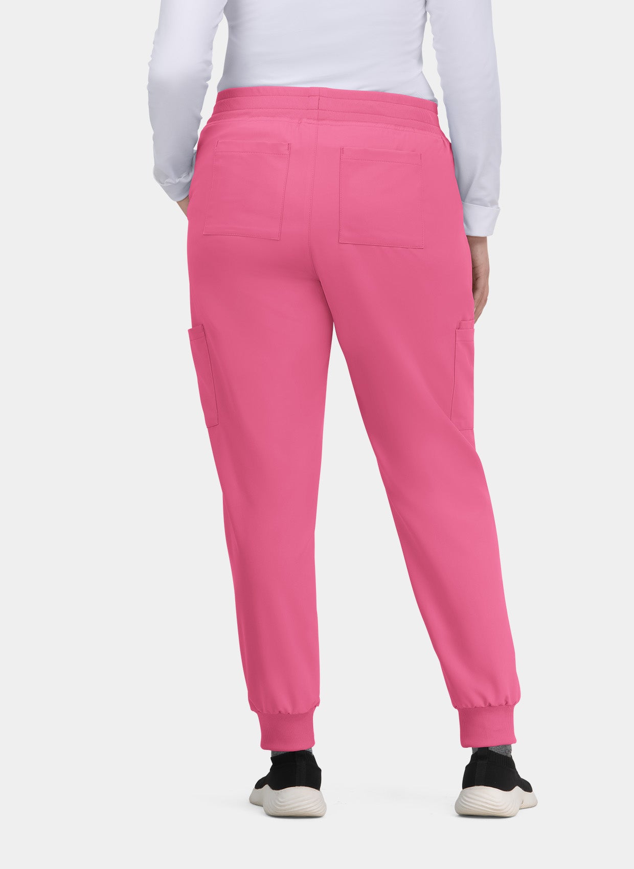 Koi Cureology Pulse Scrub Joggers - Carnation - Back