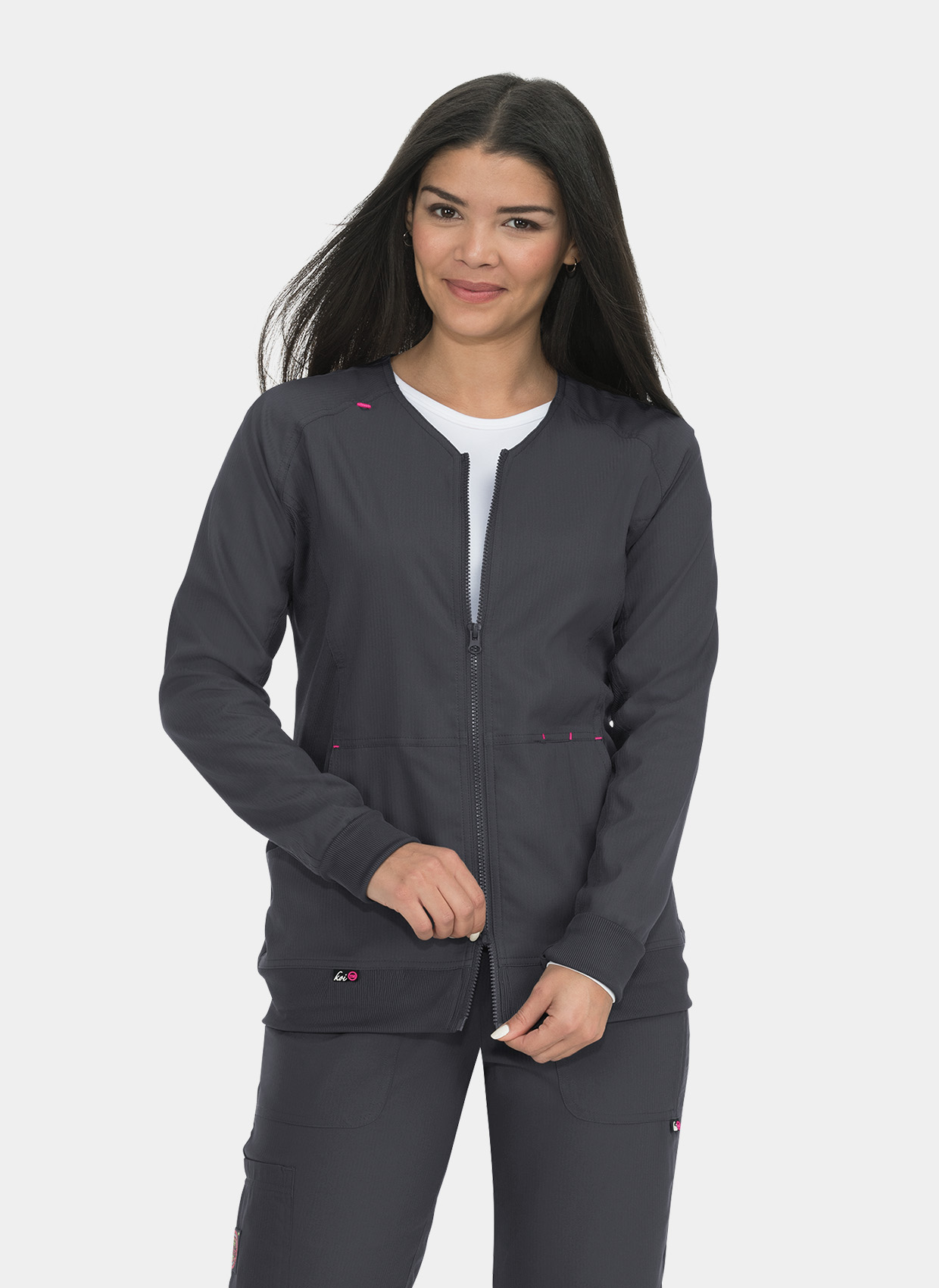 Koi Lite Clarity Jacket - Charcoal 