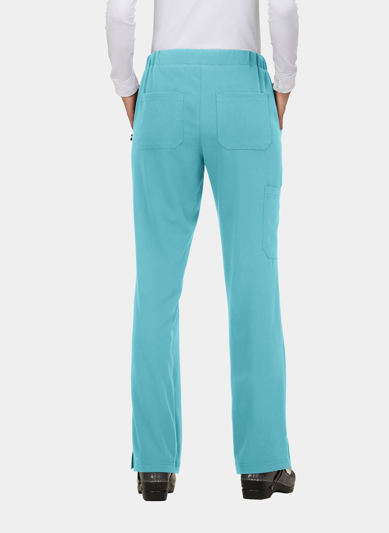 Koi Next Gen Everyday Hero Scrub Trousers - Sea Glass - back