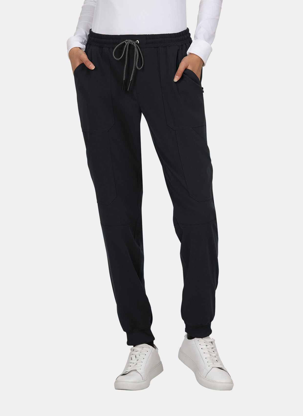 Koi Next Gen Good Vibe Scrub Joggers - Black - front