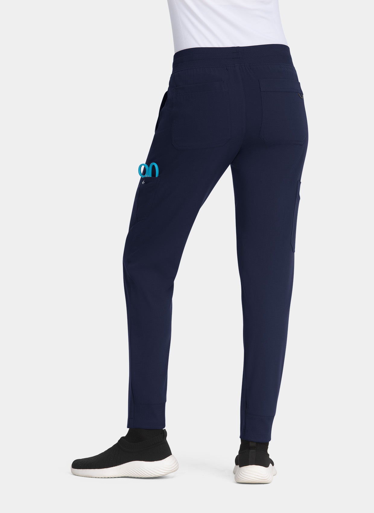 Koi Next Gen Smart Daily Scrub Joggers - Navy - back